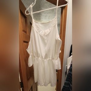 White Romper size M